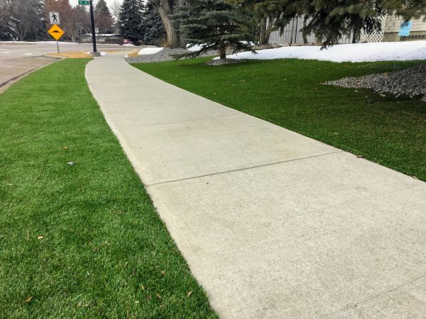 Concrete Walkway Lifting in Saginaw