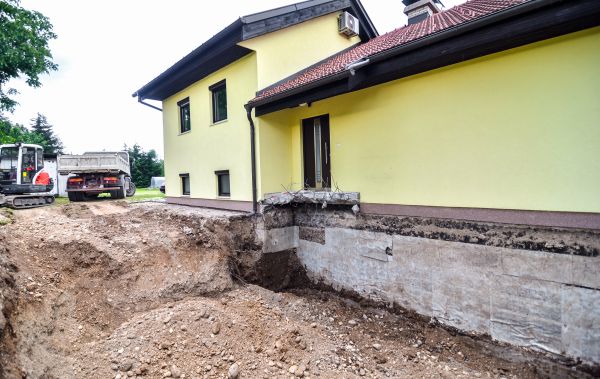 Concrete Settlement Repair in Saginaw